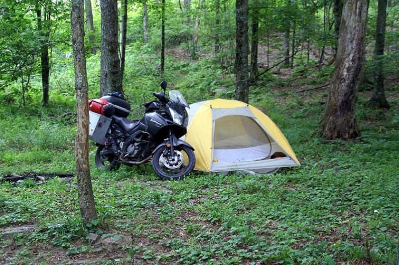 What Is A Motorcycle Camping