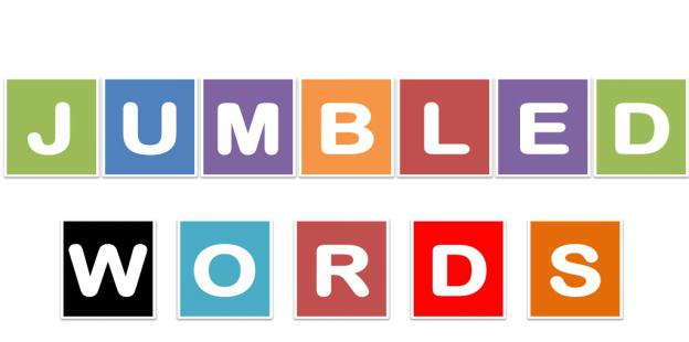 What are Jumble Words and how to fix them