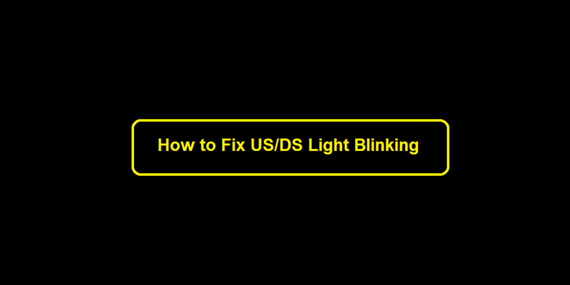How to Fix US DS Light Blinking