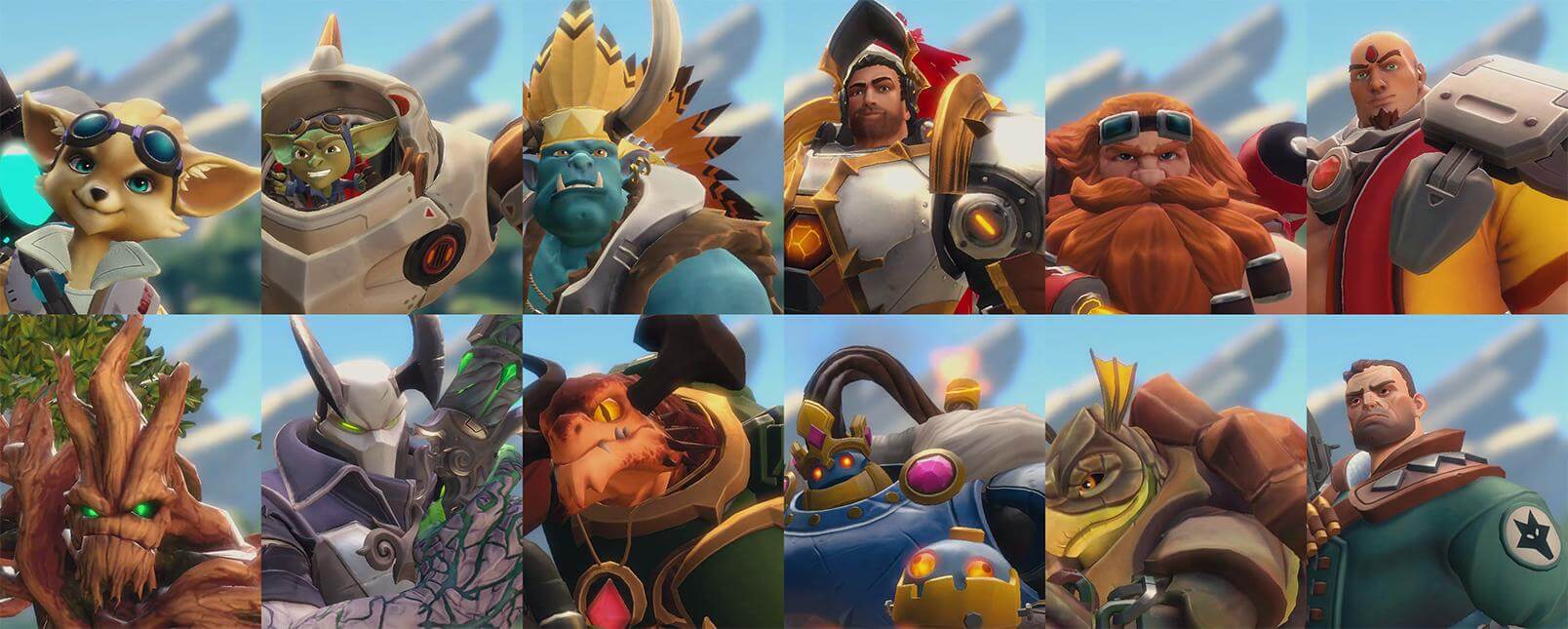 overwatch vs paladins Characters Comparison