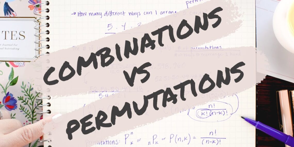 permutation and combination differences