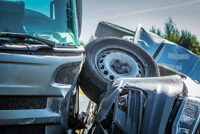 Process of a truck accident injury case