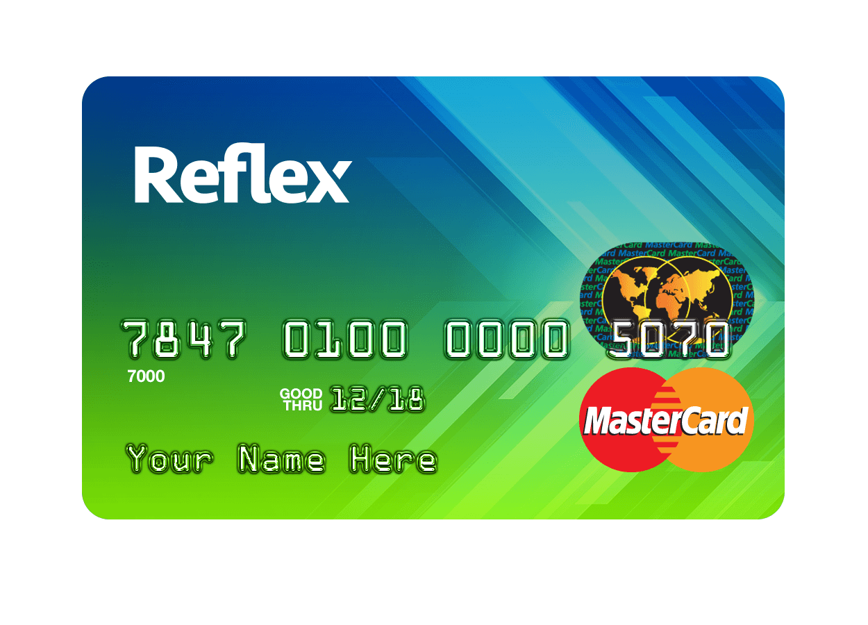 Reflex Card login