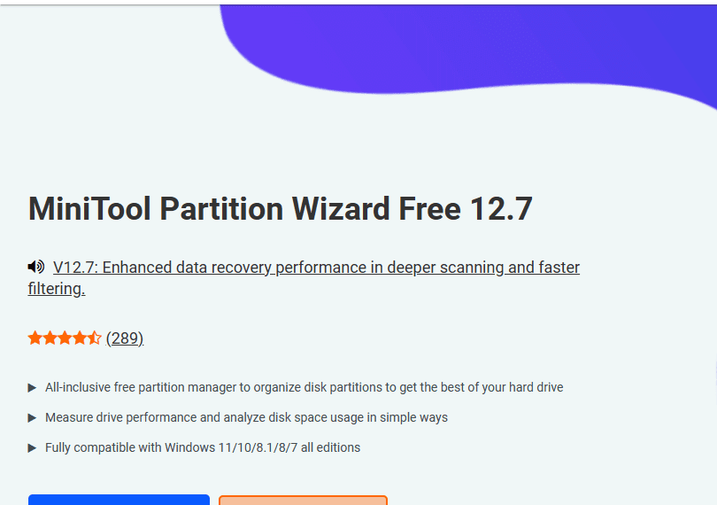 MiniTool Partition Manager Software