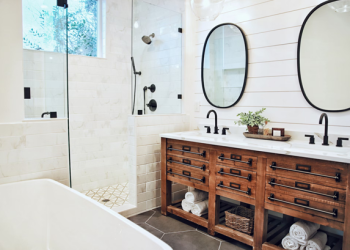 Utilizing Ambient and Task Lighting in a Bathroom Remodel