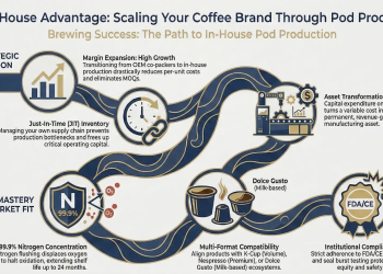 Brewing Success: How to Scale Your Coffee Startup with In-House Pod Production