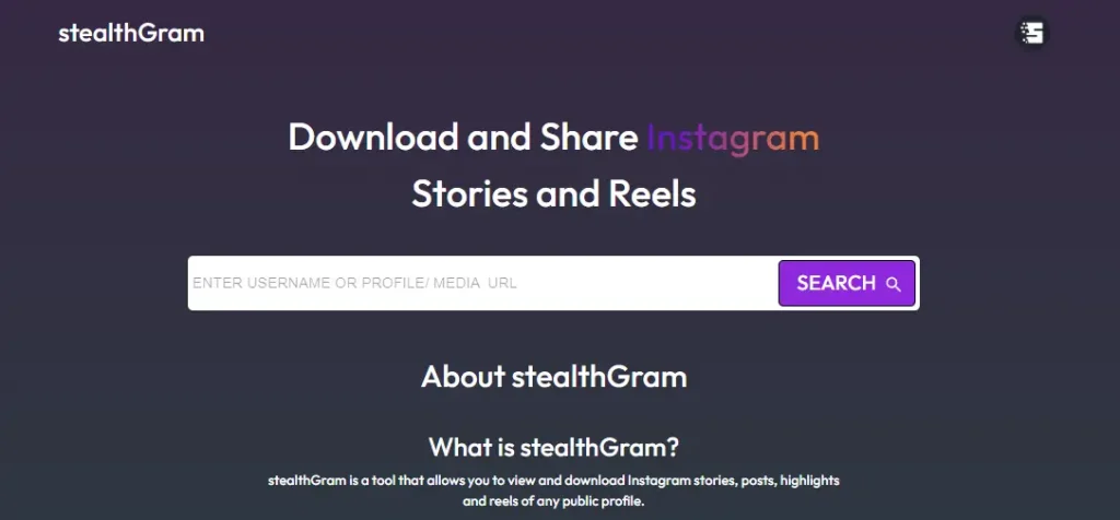 StealthGram ig