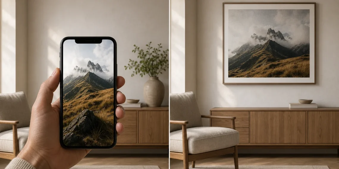 Why Does a Photo Look Sharp on Your Phone but Blurry When Printed on Canvas