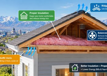 Improving Home Energy Efficiency Through Proper Roof Ventilation and Insulation